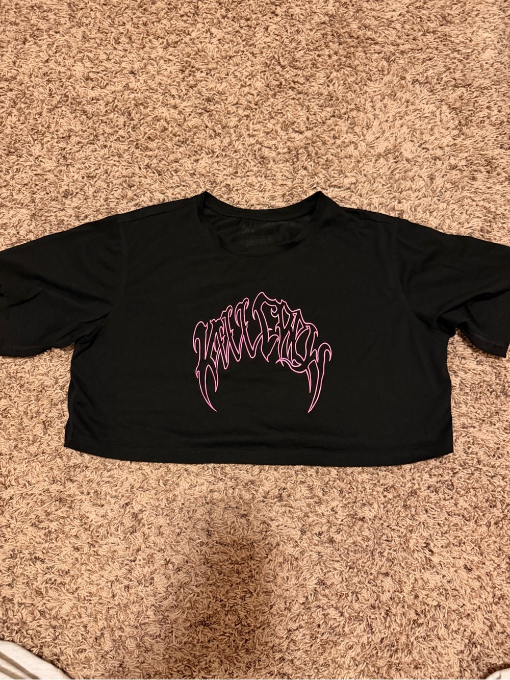 Kill Crew Boxy Cropped Tee Shirt